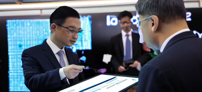 A government official reviewing an AI model application