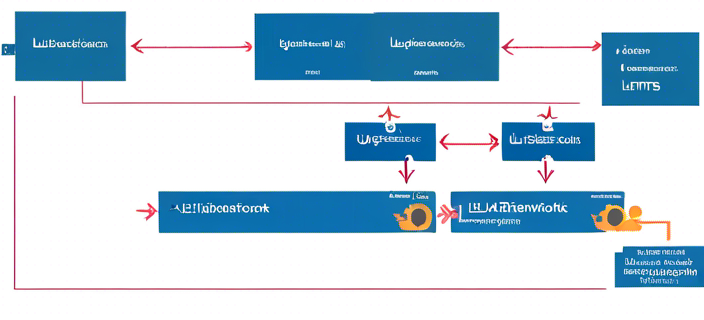 Illustration of USER-LLM framework integrating user embeddings with LLMs