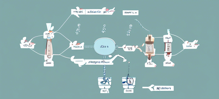 Illustration of a large language model being distilled into a more efficient form